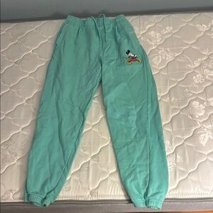 Disney Teal Joggers